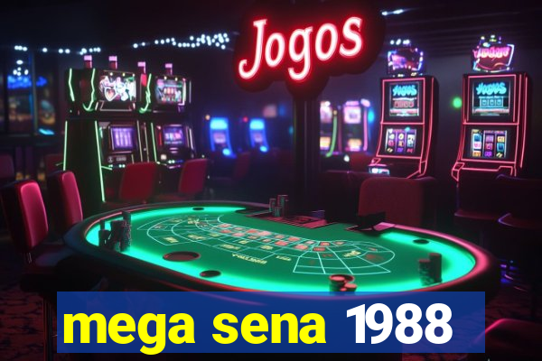 mega sena 1988